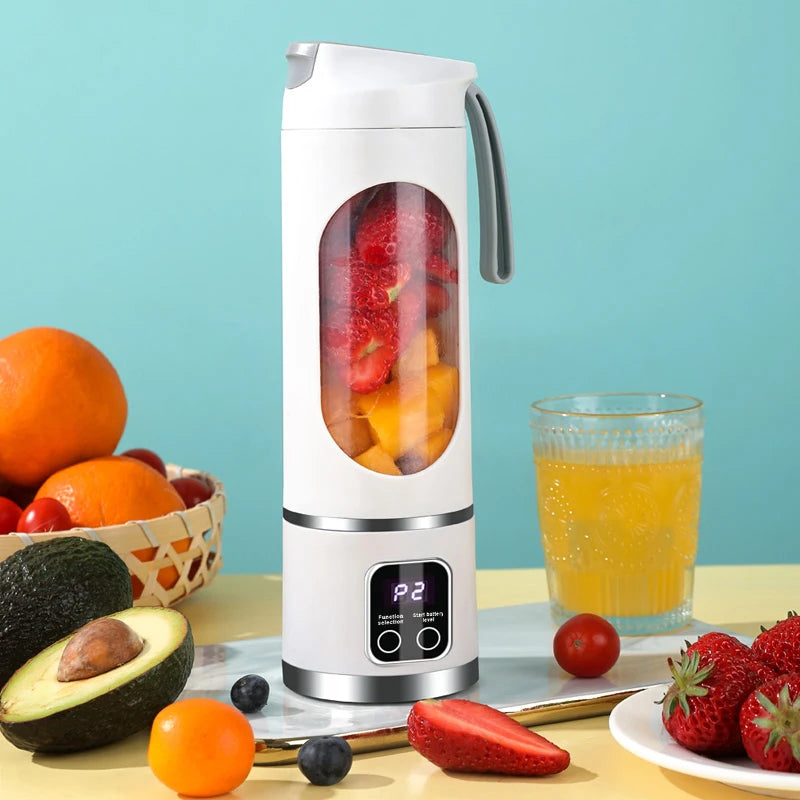 BlendGo Pro - Przenośny Blender USB 450ml | 10 Ostrzy | 3 Tryby