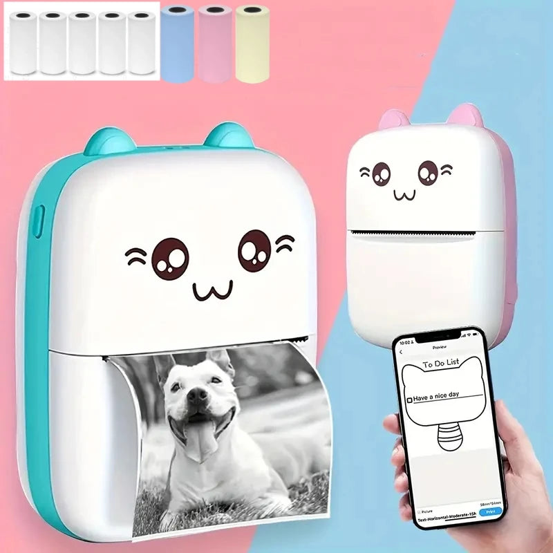 PrintPocket Mini - Przenośna drukarka termiczna Bluetooth 58mm